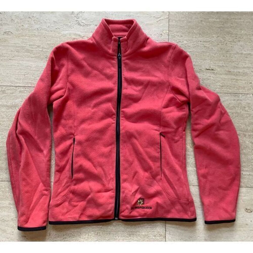 The Broadmoor Pink Fleece Full-Zip Jacket Resort Golf Casual Wear Size S